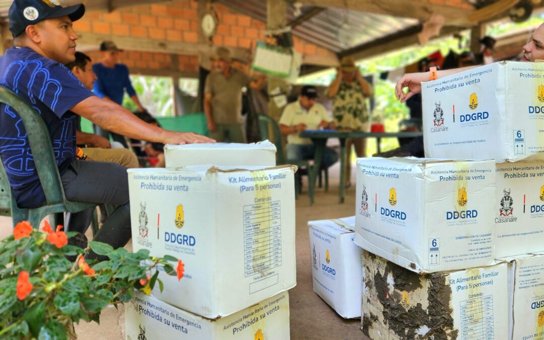 Doce familias afectadas por inundaciones en Caño Seco reciben asistencia humanitaria
