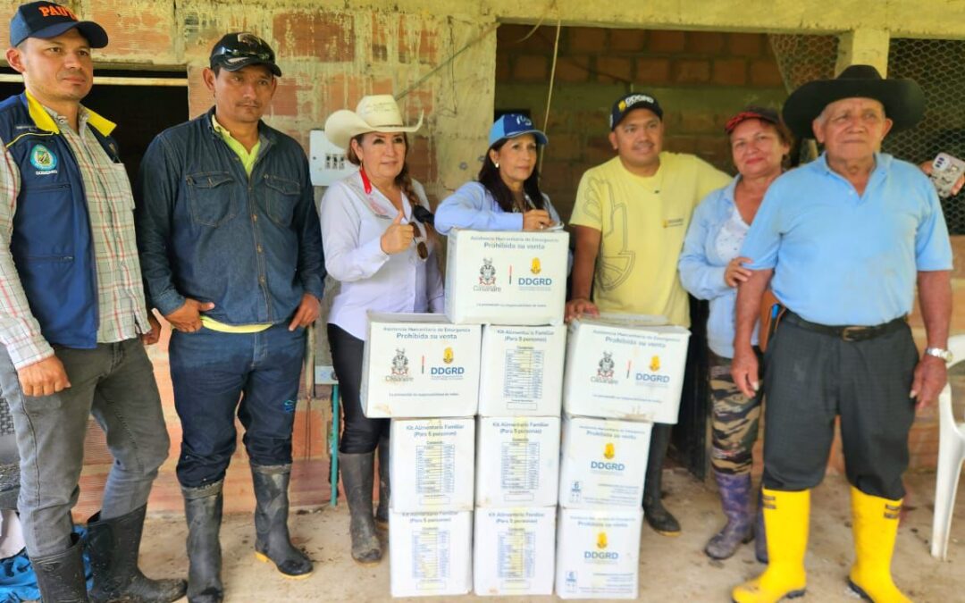 Casanare no se detiene: ayudas humanitarias recorren el departamento en medio de la emergencia invernal