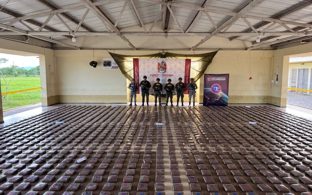 Más de una tonelada y media de marihuana incautada en Casanare