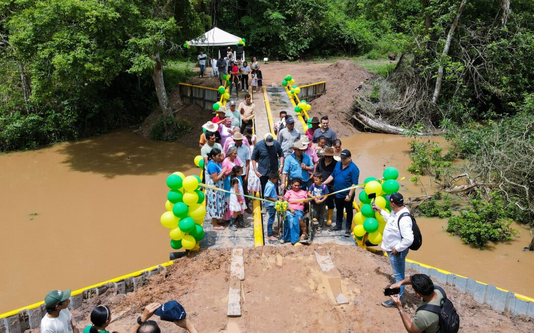 El Bogante tiene nuevo puente tras más de 70 años de espera