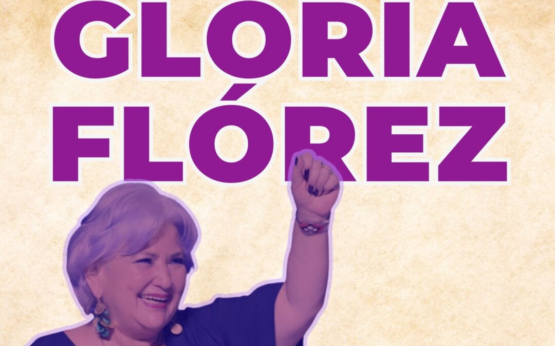 Gloria Flórez, senadora del Pacto Histórico y presidenta de Colombia Humana, sería precandidata presidencial