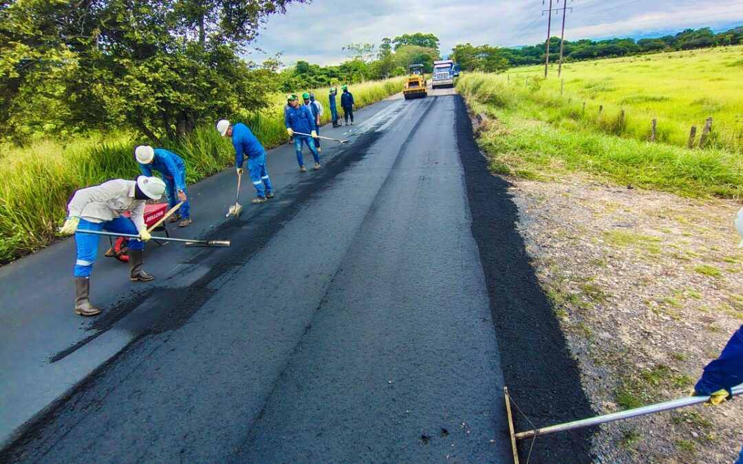 Gobernación avanza con trabajos de mantenimiento en el corredor vial Morichal – Tilodirán