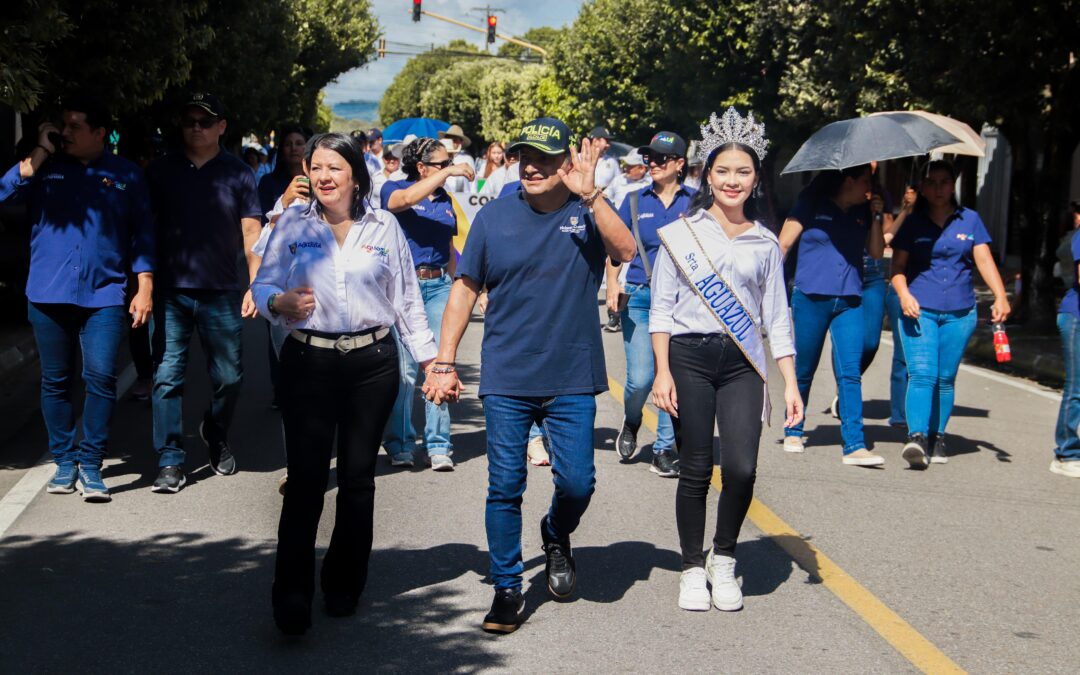 Aguazul celebró su cumpleaños número 71