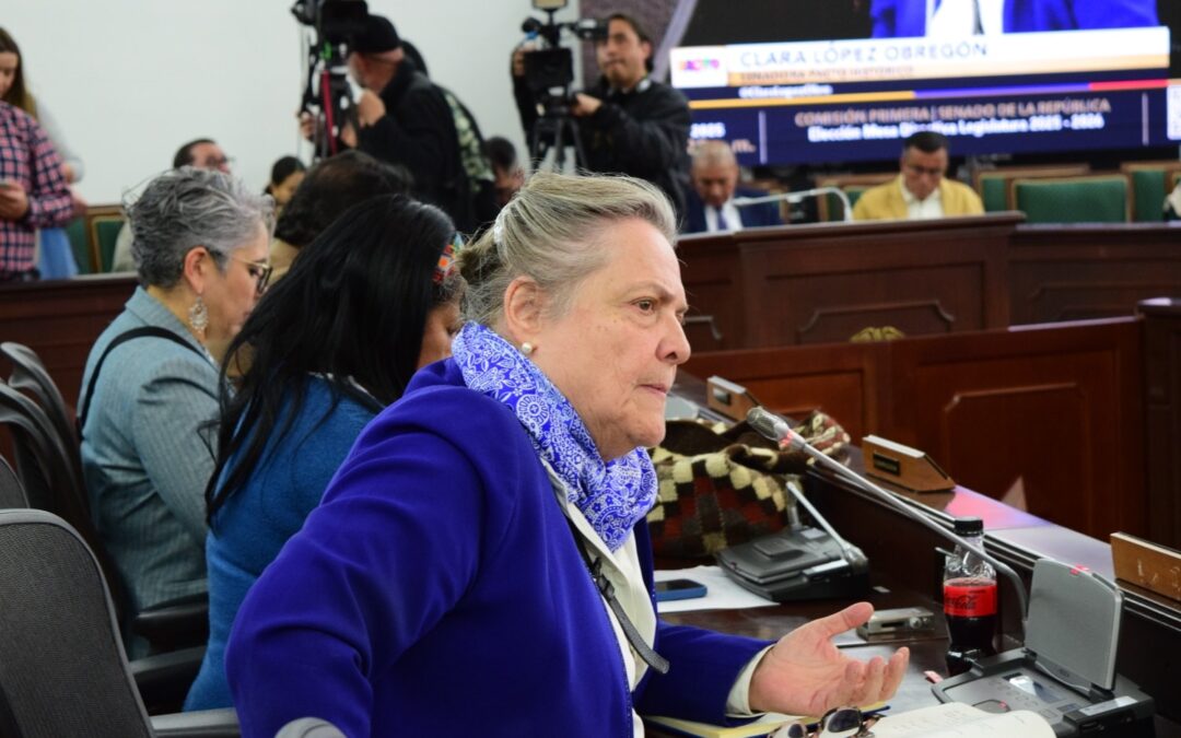 Senadora Clara López anunció su precandidatura presidencial por fuera del Pacto histórico