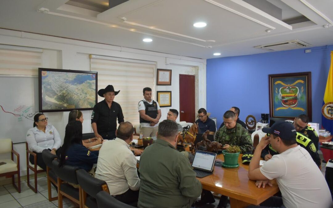 Gobernación de Casanare lidera acciones en Maní para frenar homicidios y fortalecer la seguridad