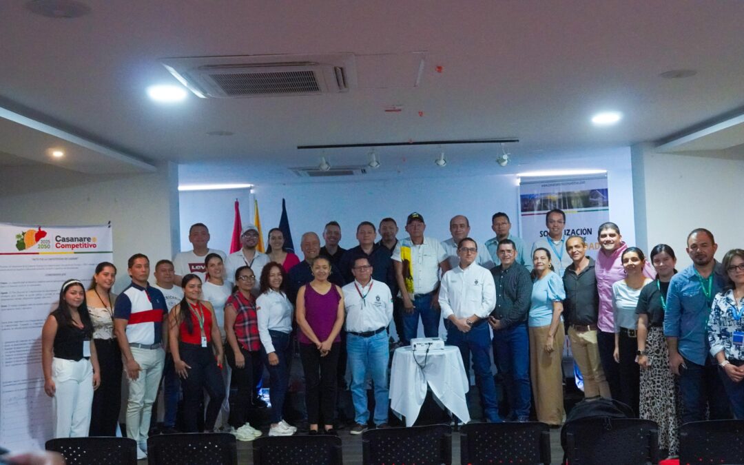 Socializado el Plan Regional de Competitividad, la hoja de ruta de Casanare hacia el 2050