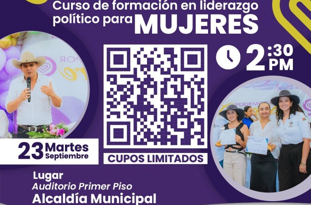 Támara será sede del curso de liderazgo político para mujeres “Podemos Ser por Casanare”