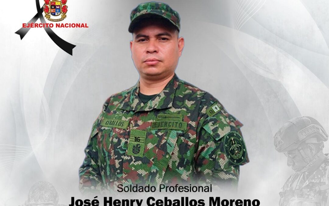 Un soldado perdió la vida y seis más resultaron heridos en ataque de morteros en Arauquita