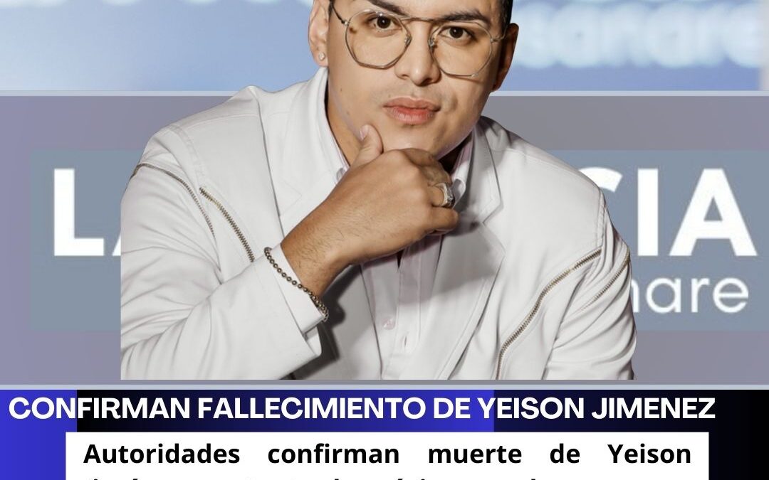 Yeison Jiménez fallece en accidente aéreo en Boyacá